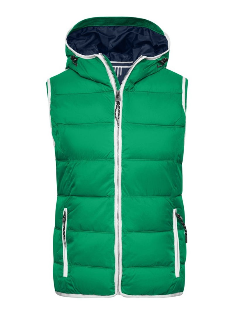 James and Nicholson - Veste sans manches MARÇaIME Vert - Kiabi