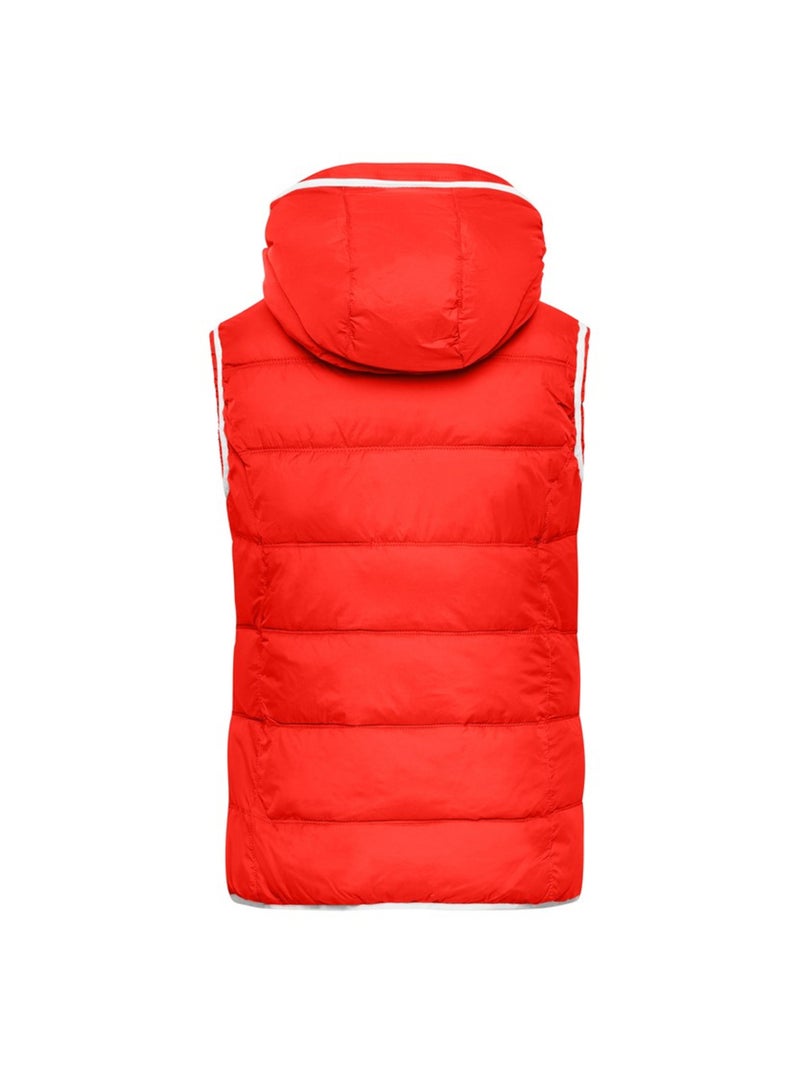 James and Nicholson - Veste sans manches MARITIME Blanc Rouge Blanc - Kiabi