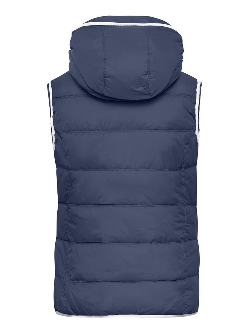 James and Nicholson - Veste sans manches MARITIME Bleu Bleu marine Blanc - Kiabi