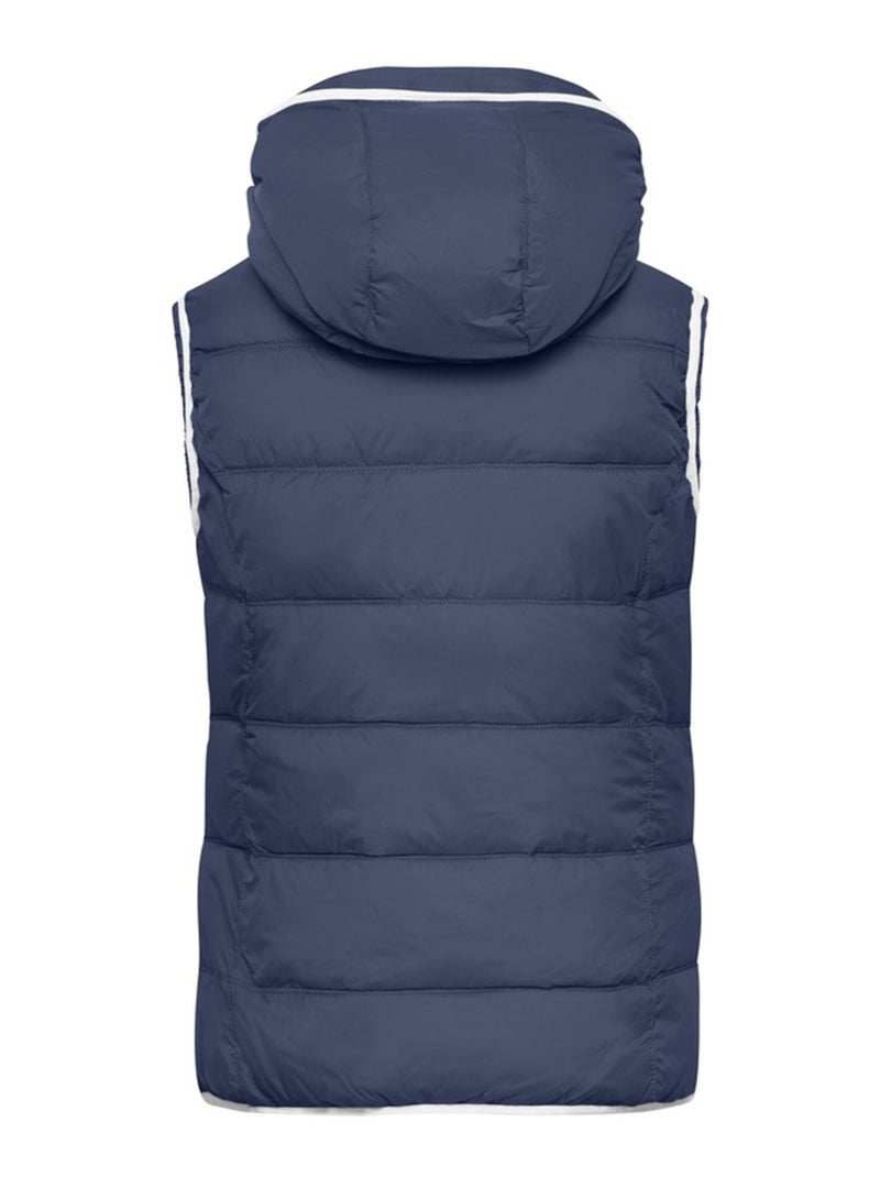 James and Nicholson - Veste sans manches MARITIME Bleu Bleu marine Blanc - Kiabi