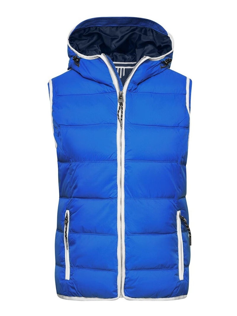 James and Nicholson - Veste sans manches MARITIME Bleu - Kiabi