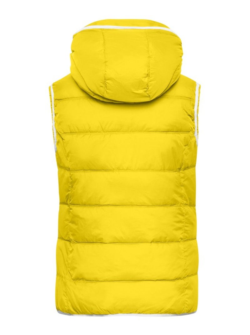 James and Nicholson - Veste sans manches MARITIME Jaune moutarde - Kiabi