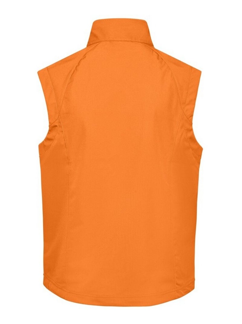 James and Nicholson - Veste sans manches Orange - Kiabi