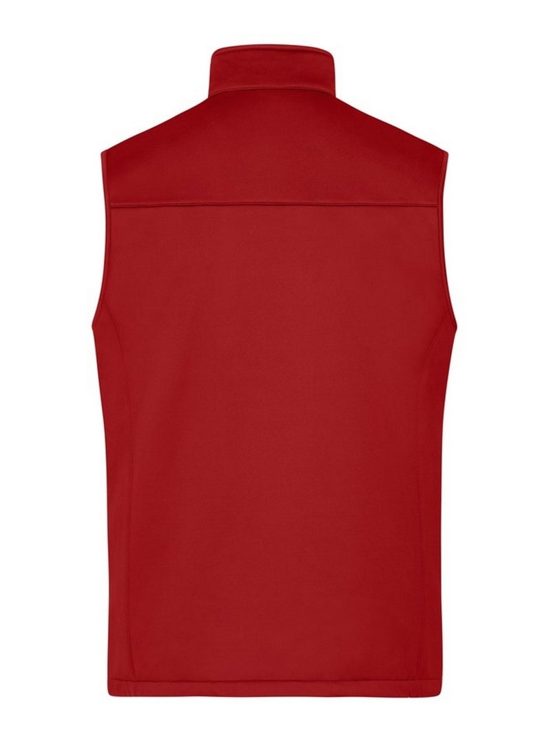 James and Nicholson - Veste sans manches Rouge - Kiabi