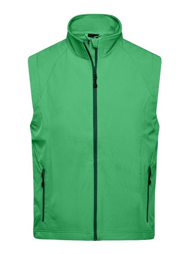James and Nicholson - Veste sans manches Vert - Kiabi