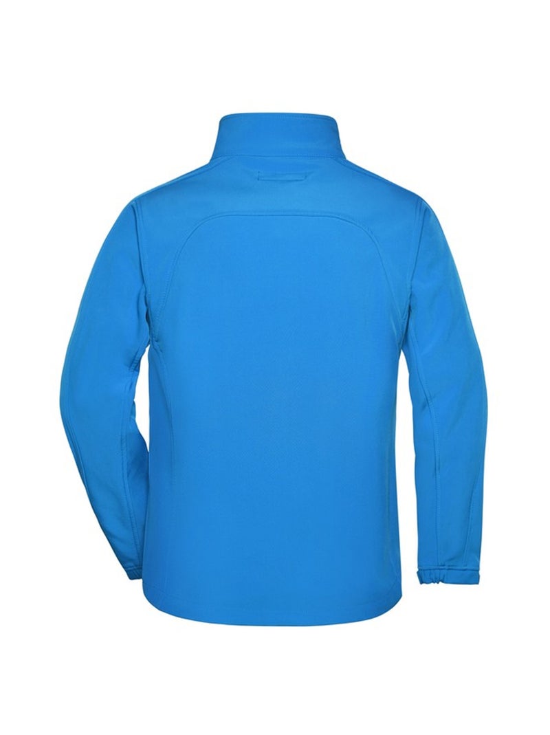 James and Nicholson - Veste softshell Bleu aqua - Kiabi