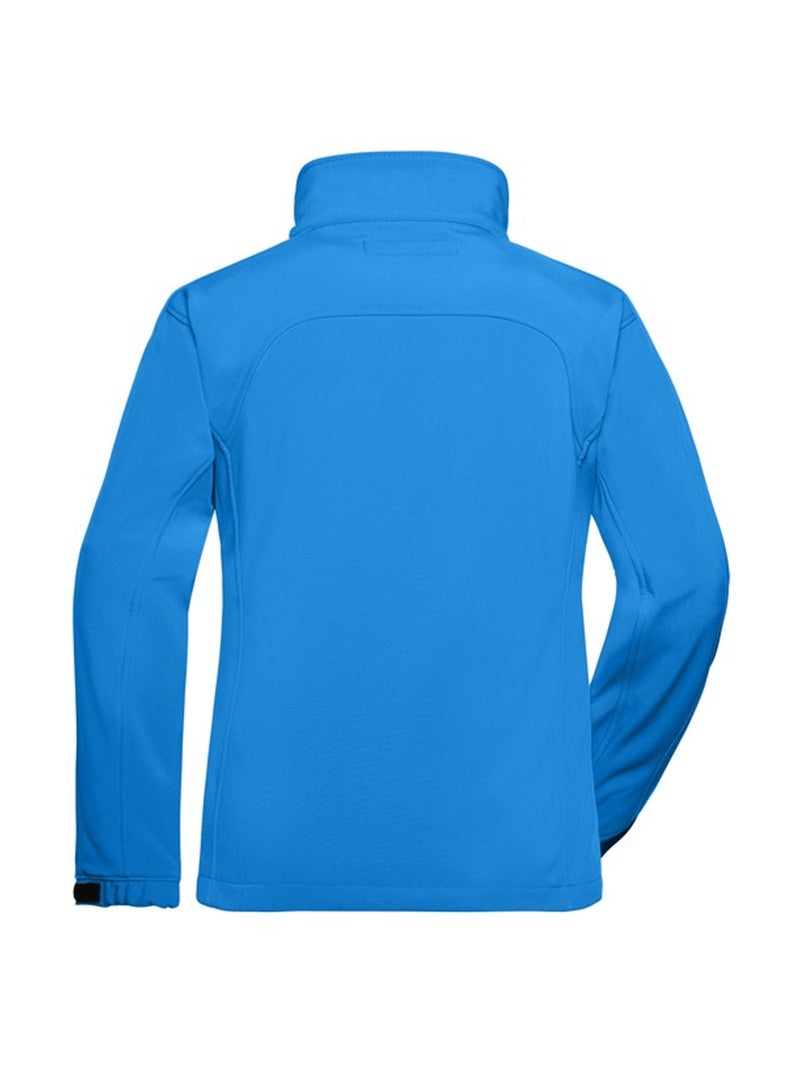 James and Nicholson - Veste softshell Bleu aqua - Kiabi