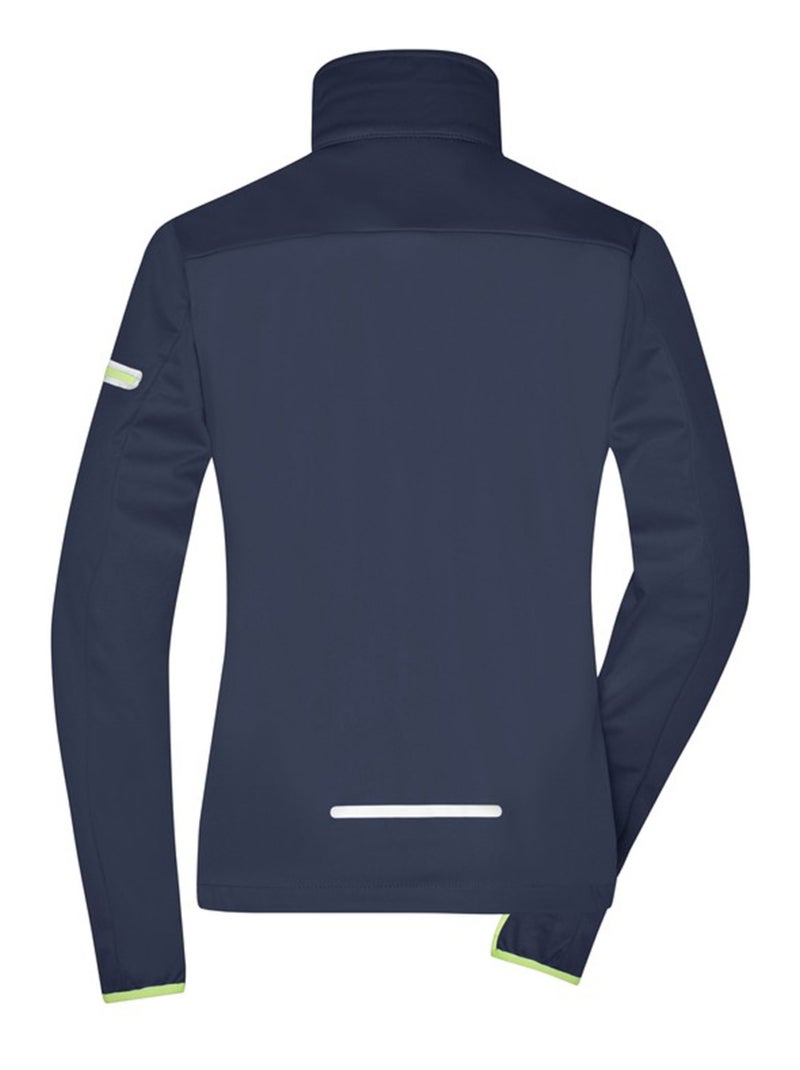 James and Nicholson - Veste softshell Bleu Jaune - Kiabi