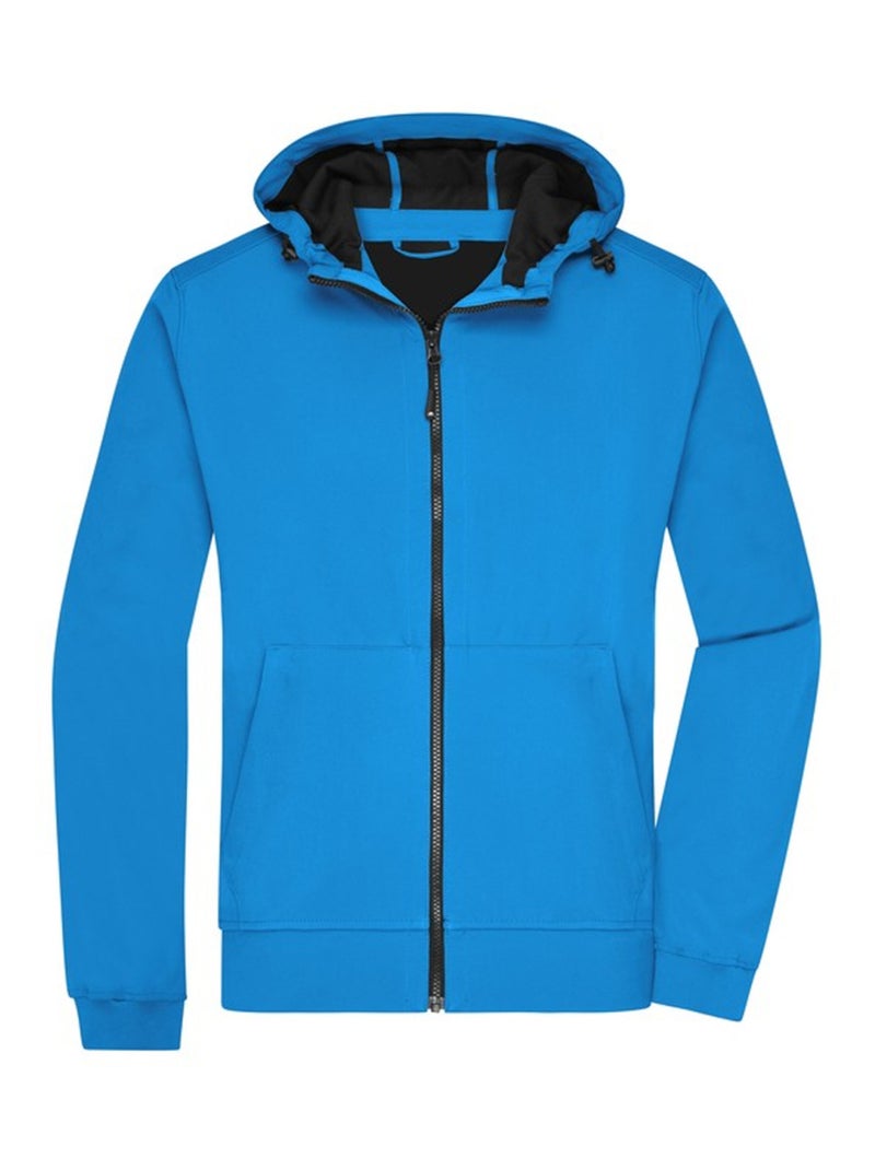 James and Nicholson - Veste softshell Bleu Noir - Kiabi
