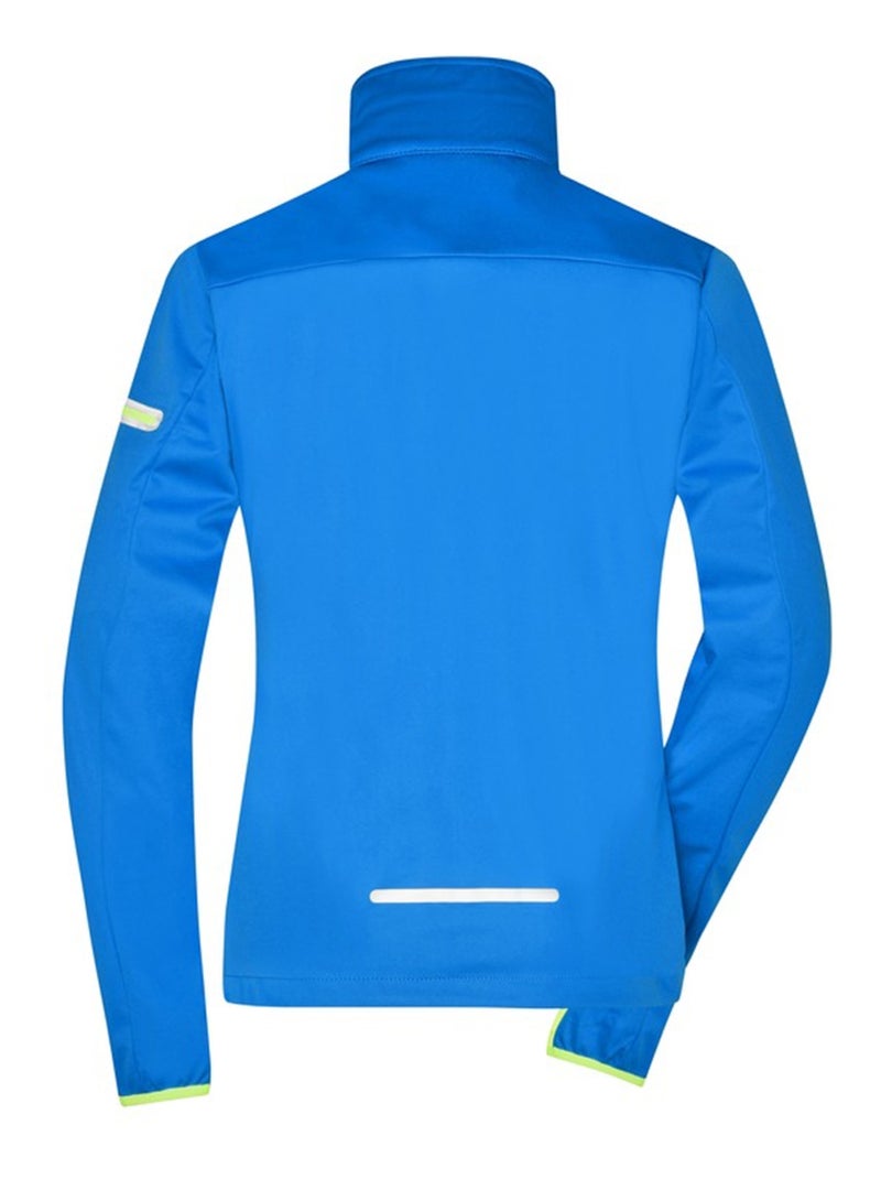 James and Nicholson - Veste softshell Carbone jaune fluo - Kiabi