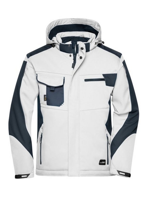 James and Nicholson - Veste softshell CRAFTSMEN - Kiabi