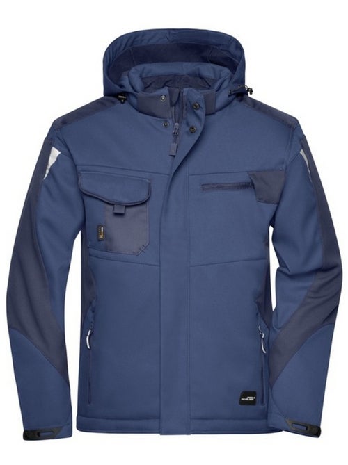 James and Nicholson - Veste softshell CRAFTSMEN - Kiabi