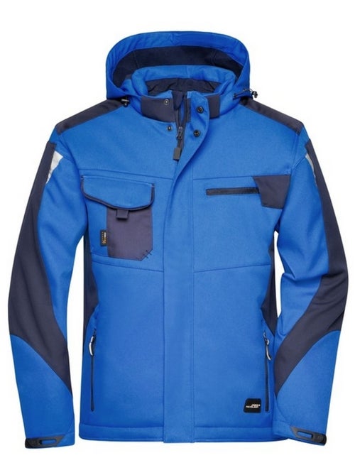 James and Nicholson - Veste softshell CRAFTSMEN - Kiabi