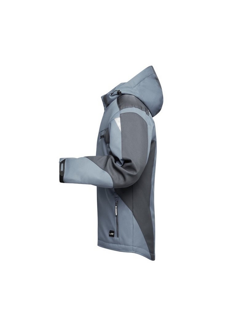 James and Nicholson - Veste softshell CRAFTSMEN Carbone - Kiabi