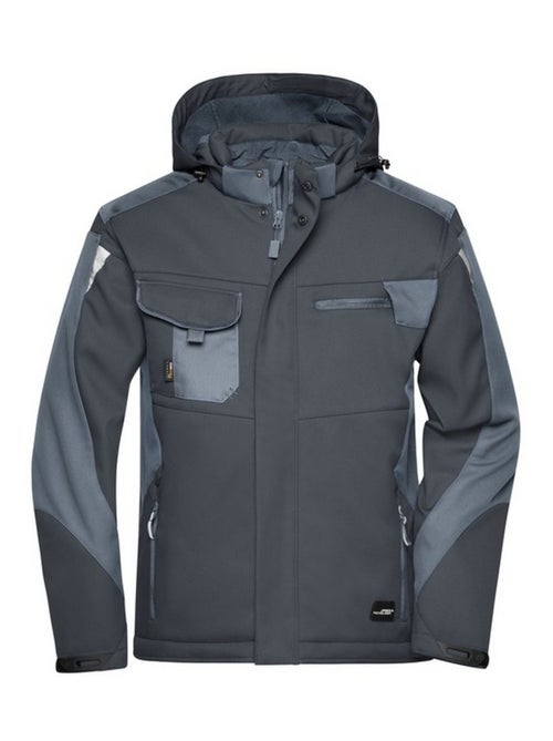 James and Nicholson - Veste softshell CRAFTSMEN - Kiabi