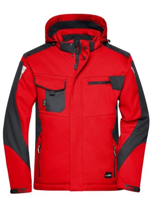 James and Nicholson - Veste softshell CRAFTSMEN - Kiabi