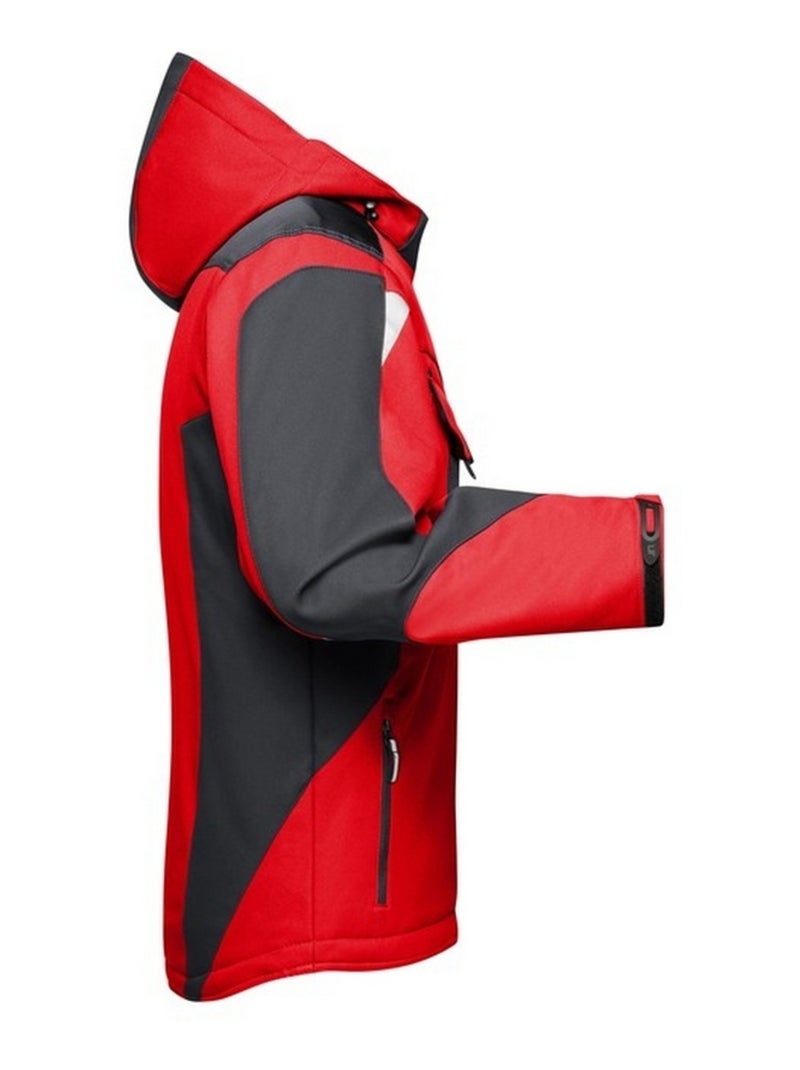 James and Nicholson - Veste softshell CRAFTSMEN Rouge brique - Kiabi