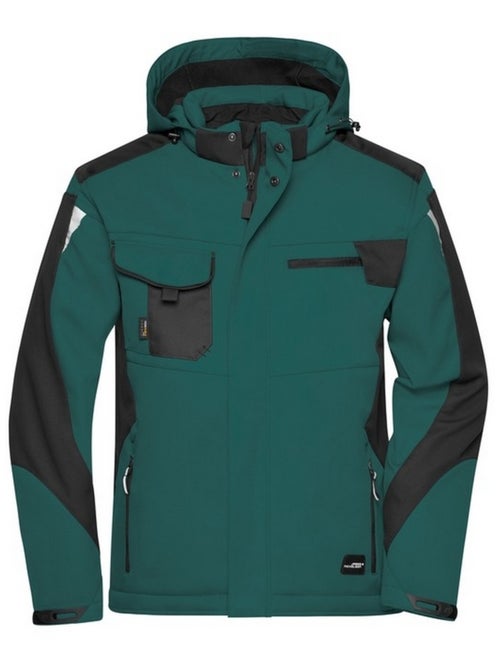 James and Nicholson - Veste softshell CRAFTSMEN - Kiabi