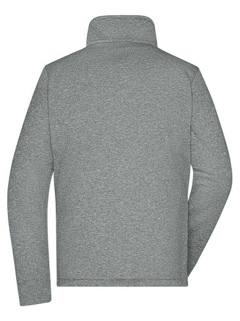 James and Nicholson - Veste softshell Gris chiné - Kiabi