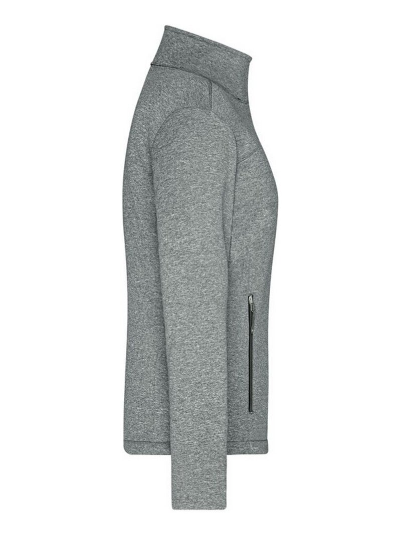 James and Nicholson - Veste softshell Gris chiné - Kiabi