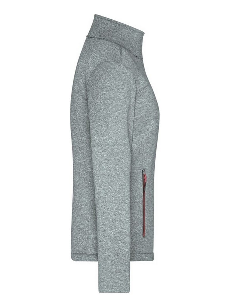 James and Nicholson - Veste softshell Gris foncé - Kiabi