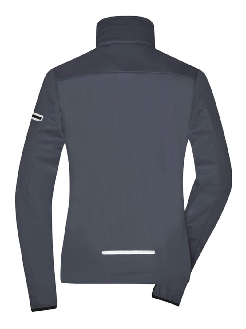 James and Nicholson - Veste softshell Gris Noir - Kiabi