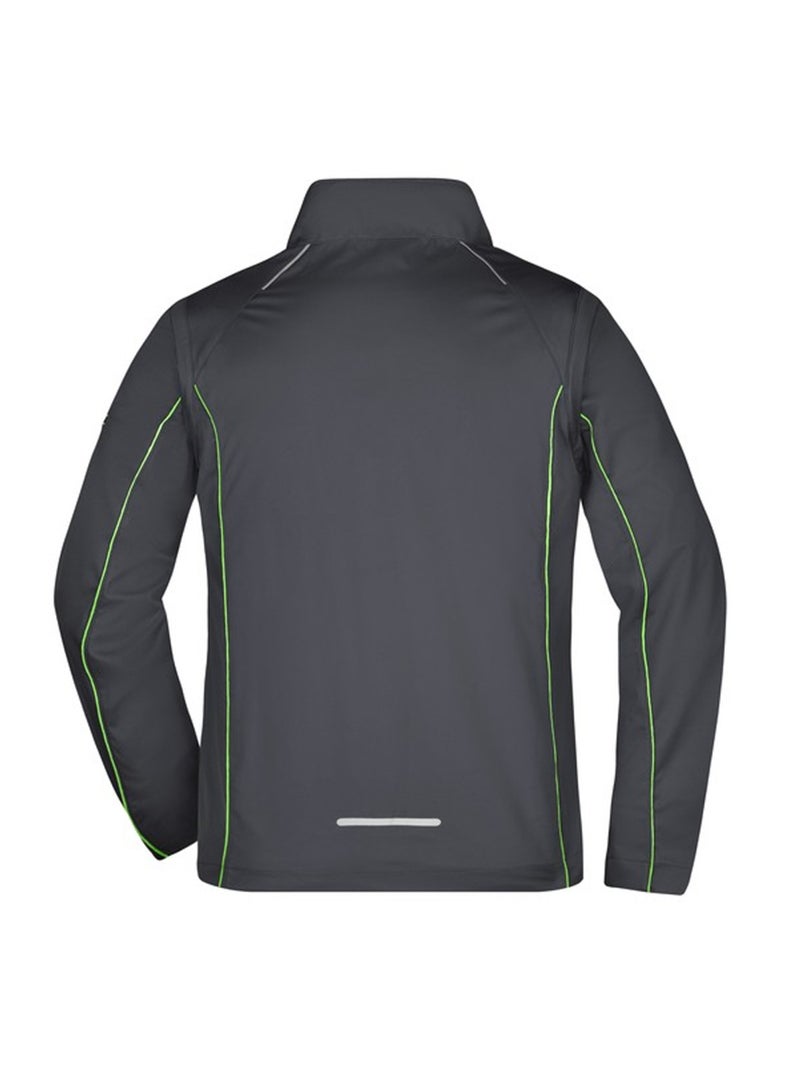 James and Nicholson - Veste softshell Gris tourterelle - Kiabi