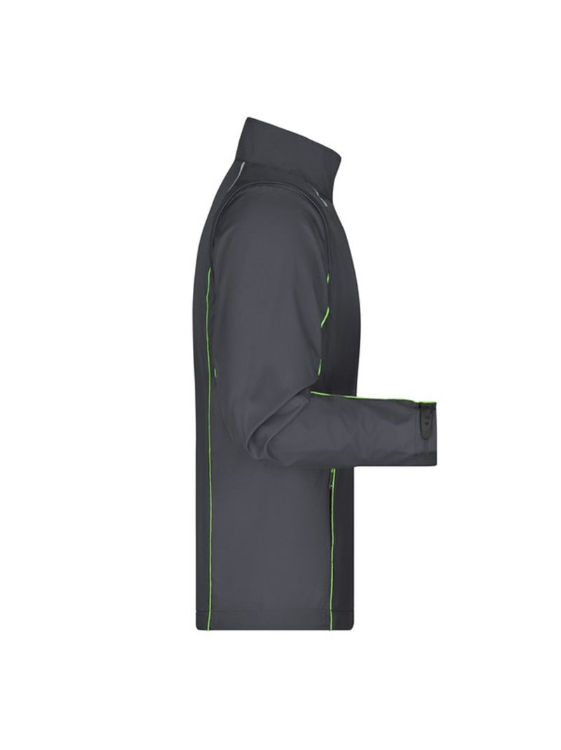 James and Nicholson - Veste softshell Gris tourterelle - Kiabi