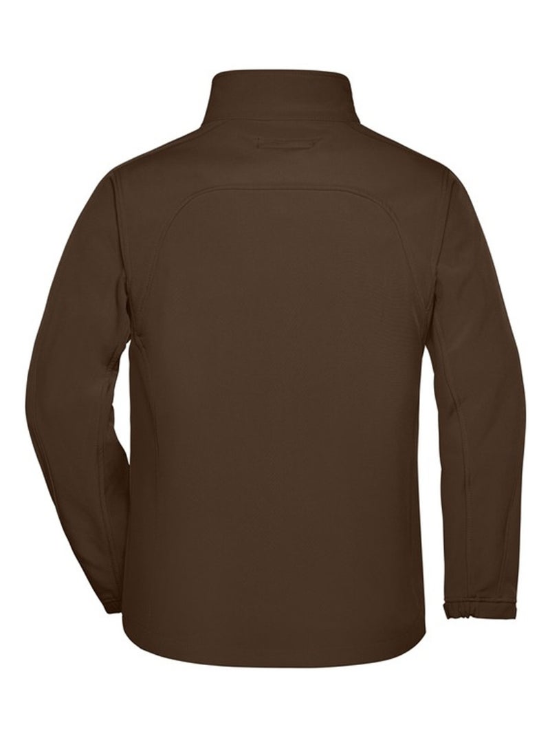 James and Nicholson - Veste softshell Marron - Kiabi