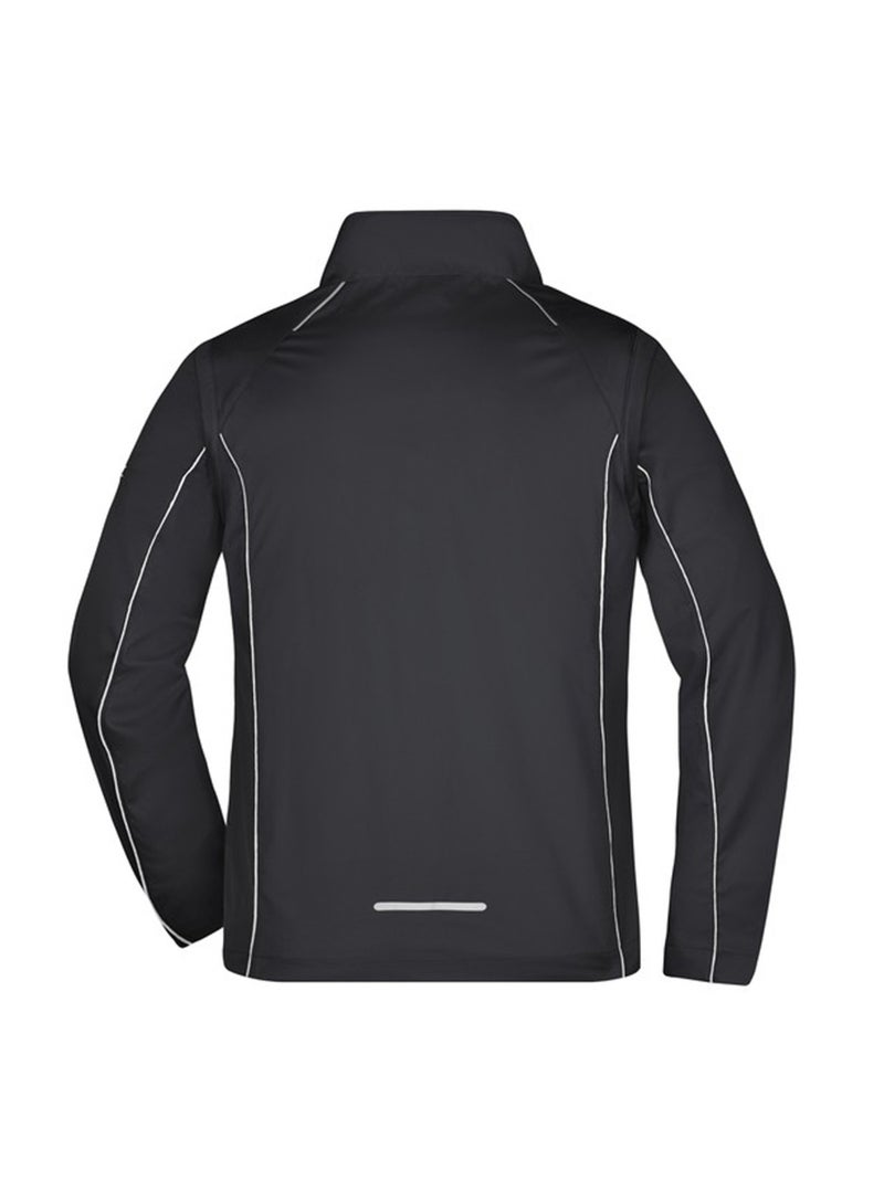 James and Nicholson - Veste softshell Noir Argenté - Kiabi