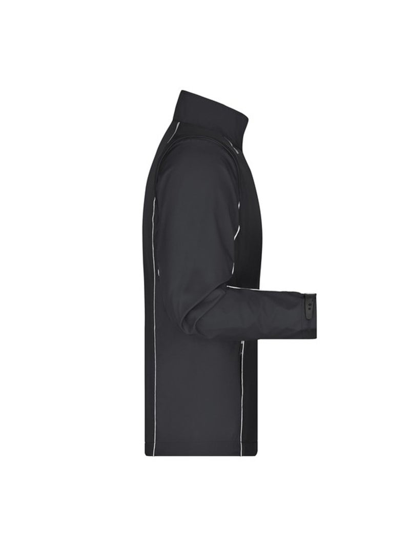 James and Nicholson - Veste softshell Noir Argenté - Kiabi