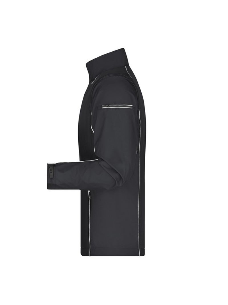 James and Nicholson - Veste softshell Noir Argenté - Kiabi