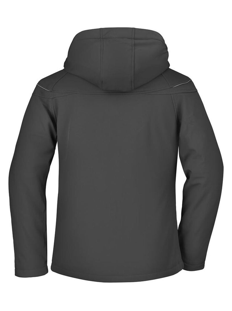 James and Nicholson - Veste softshell Noir - Kiabi