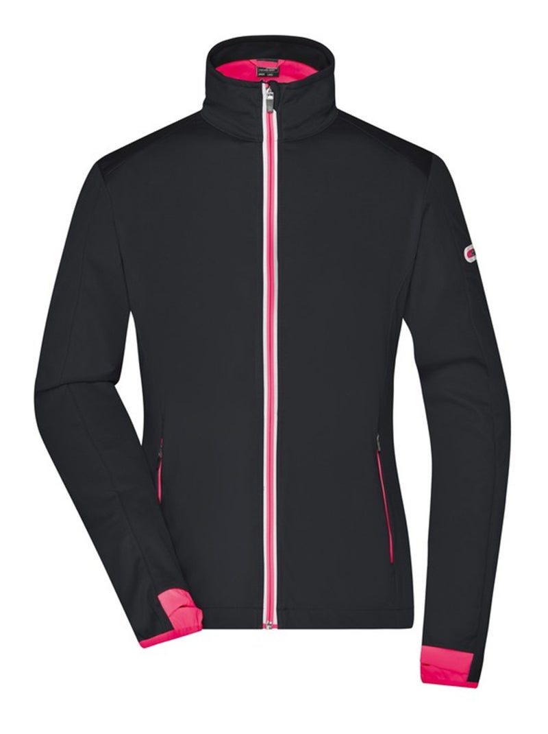 James and Nicholson - Veste softshell Noir - Kiabi