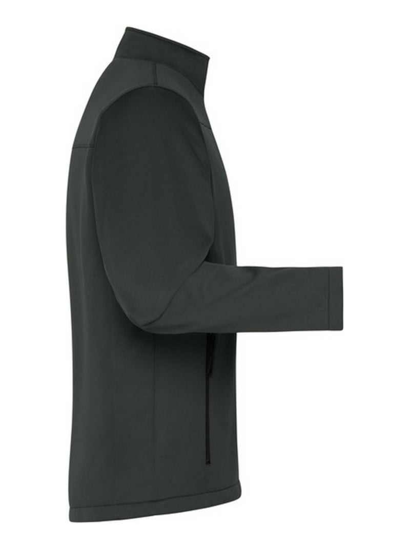 James and Nicholson - Veste softshell Noir Gris - Kiabi