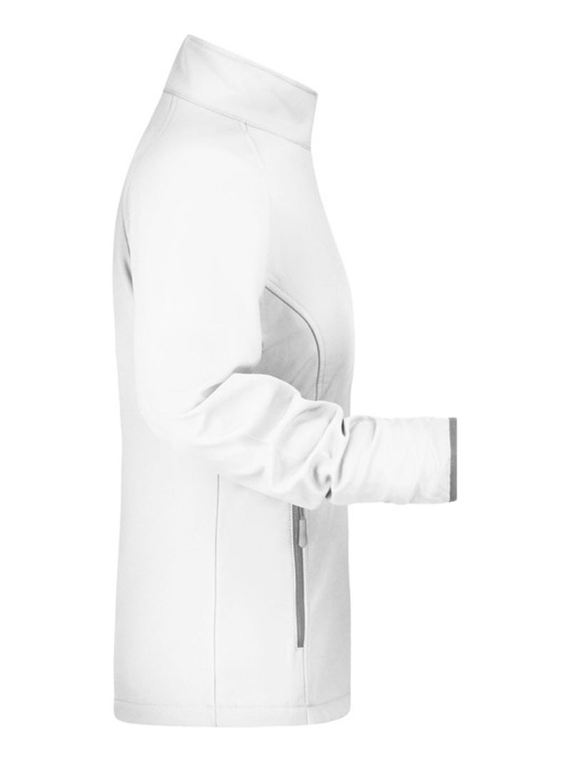 James and Nicholson - Veste softshell PROMO Blanc - Kiabi