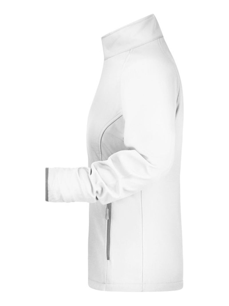 James and Nicholson - Veste softshell PROMO Blanc - Kiabi