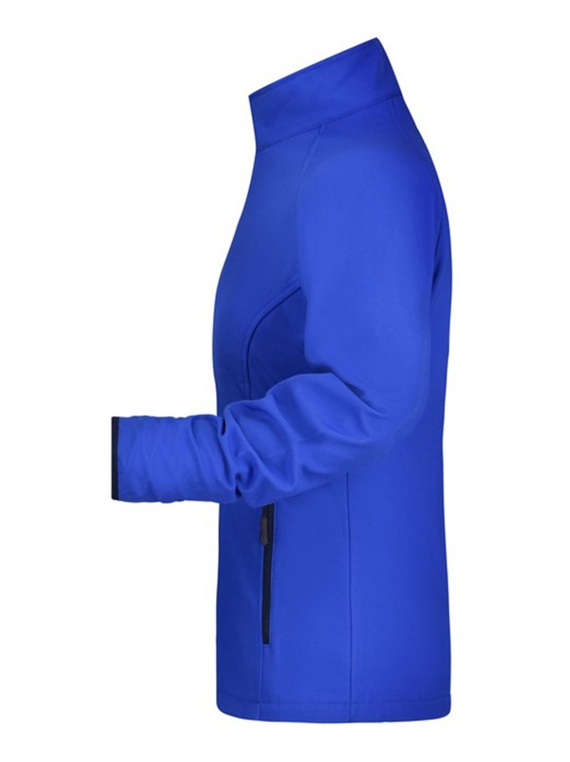 James and Nicholson - Veste softshell PROMO Bleu - Kiabi