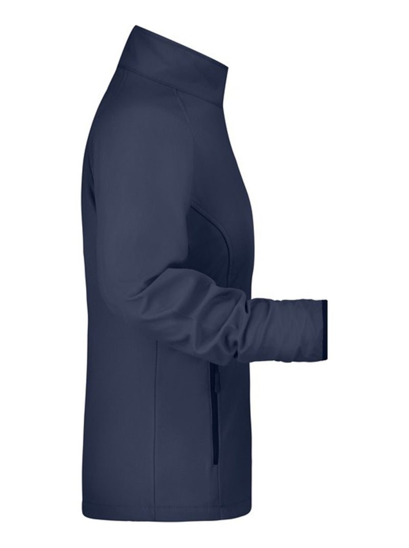 James and Nicholson - Veste softshell PROMO Bleu marine - Kiabi