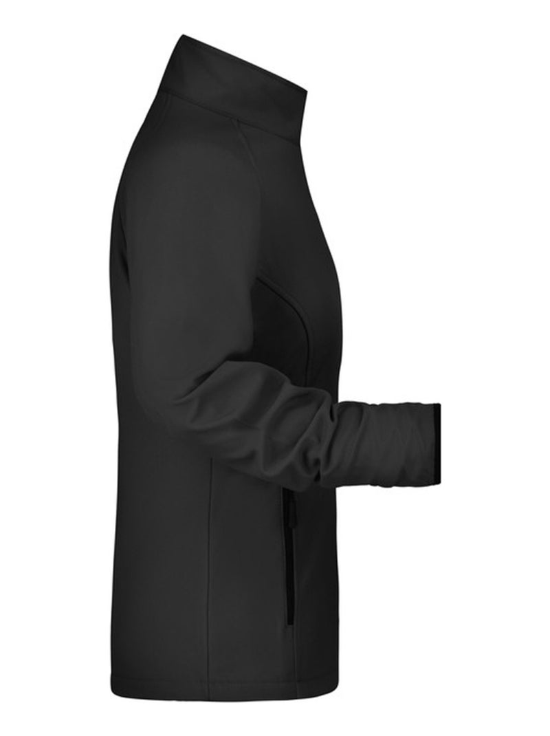 James and Nicholson - Veste softshell PROMO Noir - Kiabi