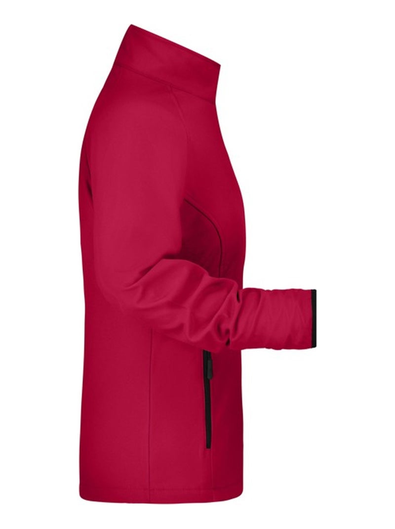 James and Nicholson - Veste softshell PROMO Rouge brique - Kiabi