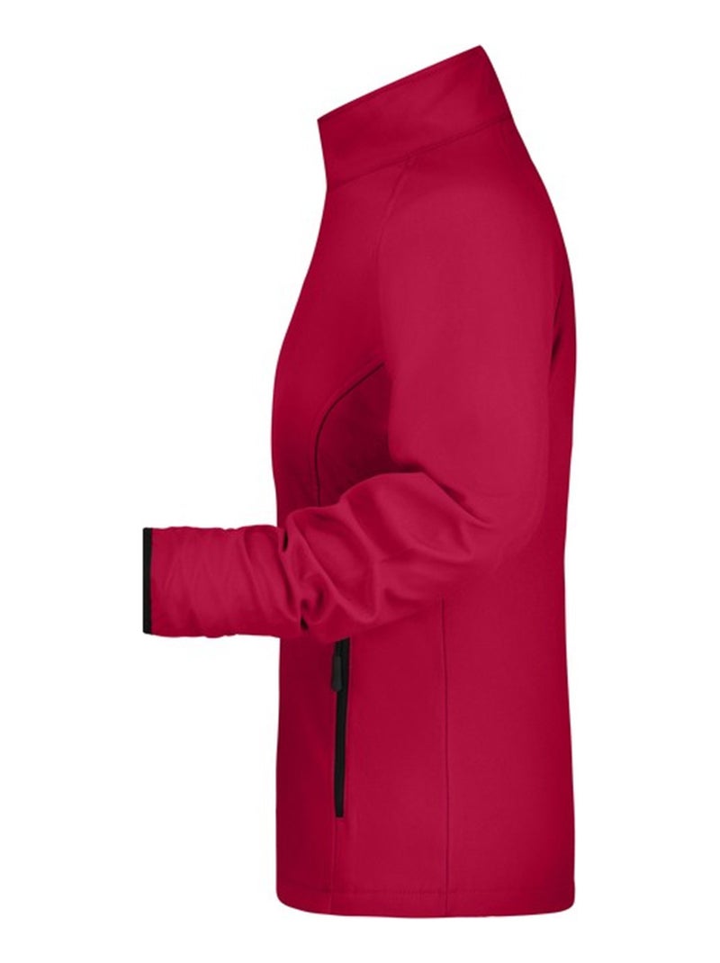 James and Nicholson - Veste softshell PROMO Rouge brique - Kiabi