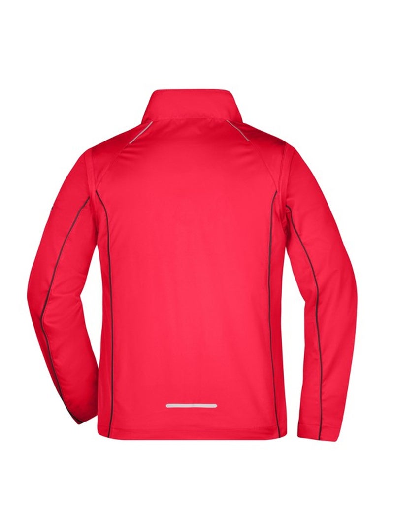 James and Nicholson - Veste softshell Rouge brique - Kiabi