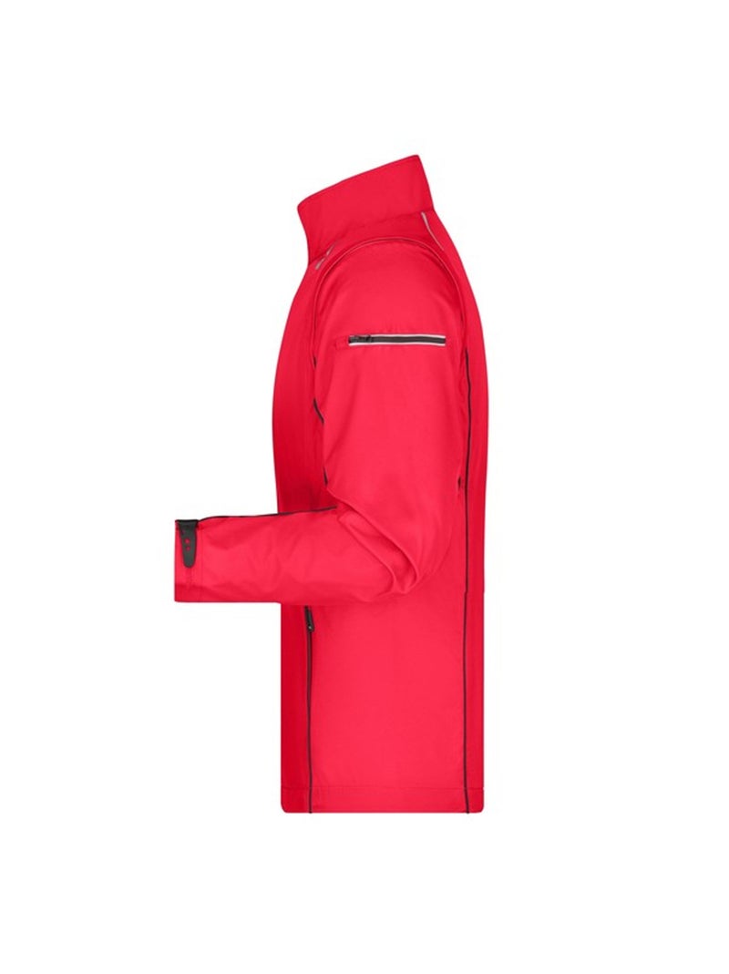 James and Nicholson - Veste softshell Rouge brique - Kiabi