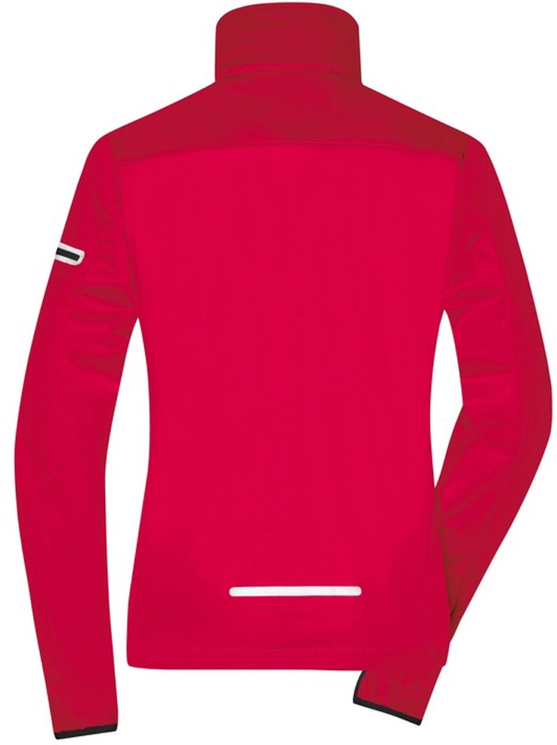 James and Nicholson - Veste softshell Rouge clair - Kiabi