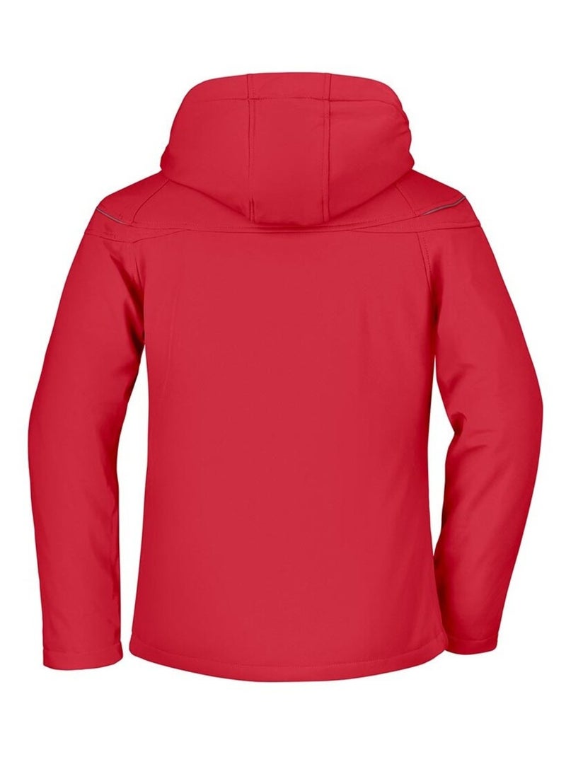 James and Nicholson - Veste softshell Rouge - Kiabi