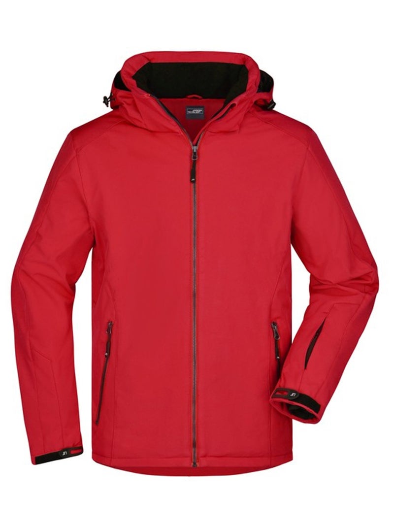 James and Nicholson - Veste softshell Rouge - Kiabi