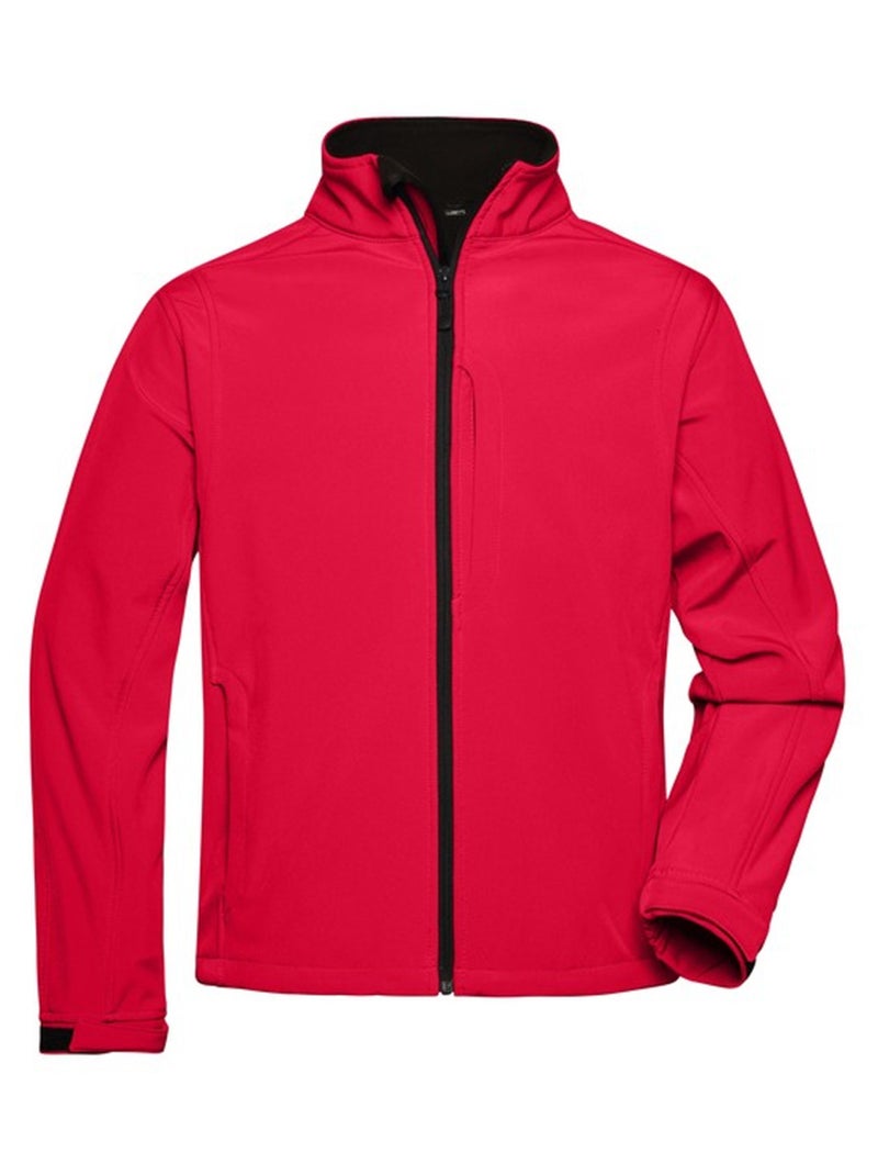 James and Nicholson - Veste softshell Rouge - Kiabi