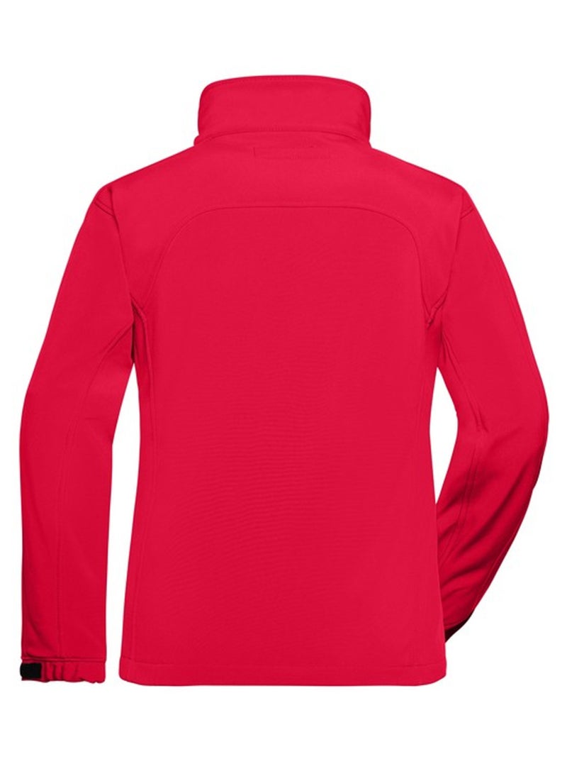 James and Nicholson - Veste softshell Rouge - Kiabi
