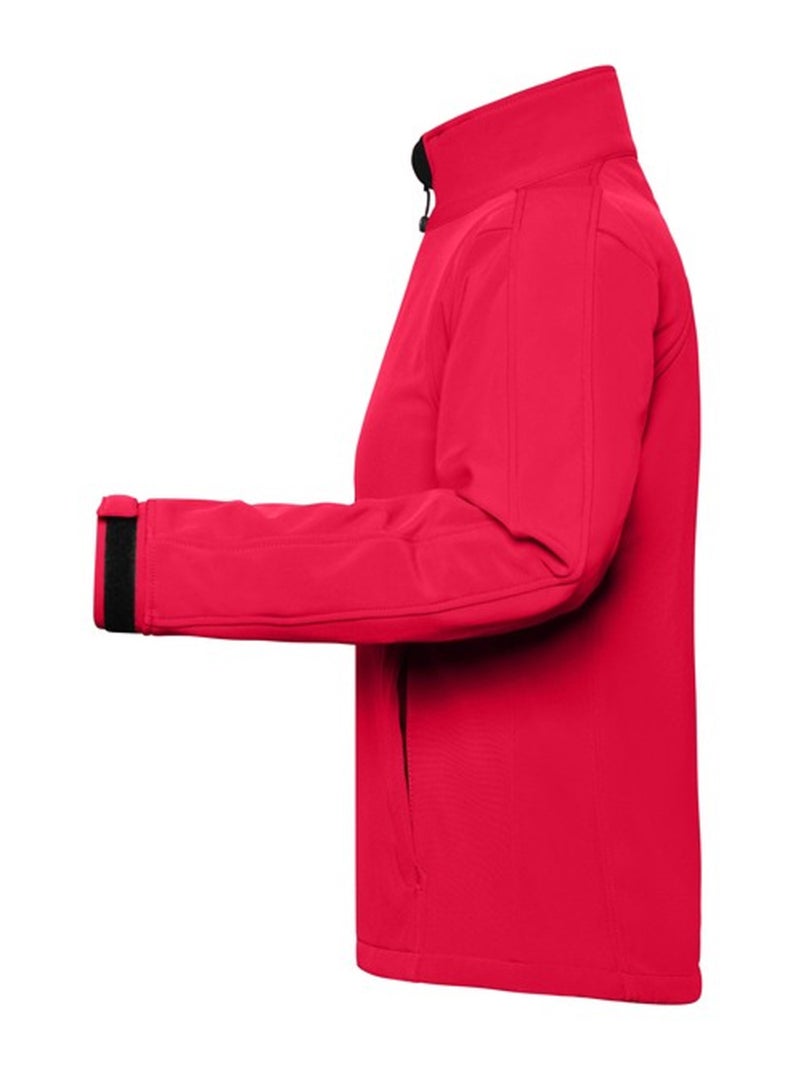 James and Nicholson - Veste softshell Rouge - Kiabi